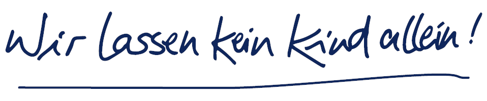 Wir lassen kein Kind allein!
